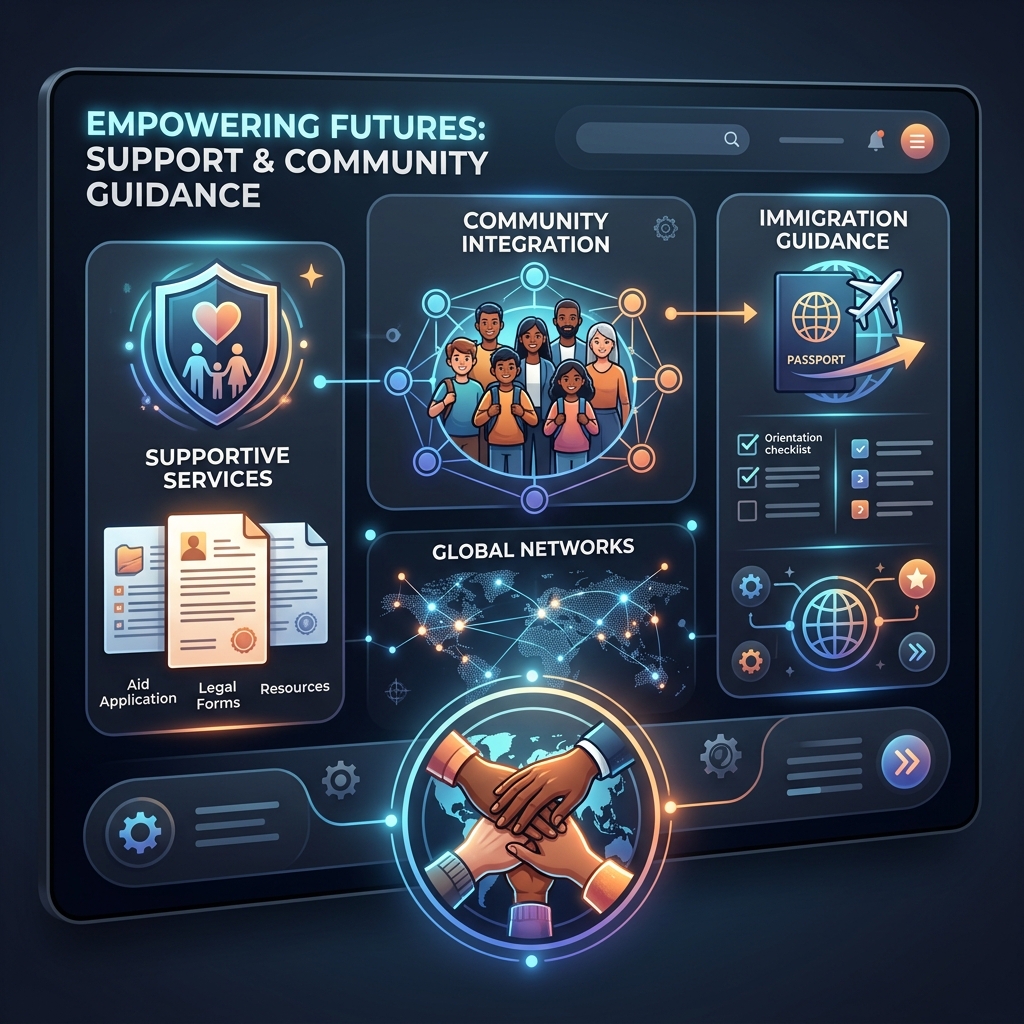Supportive Immigration and Language Community Services