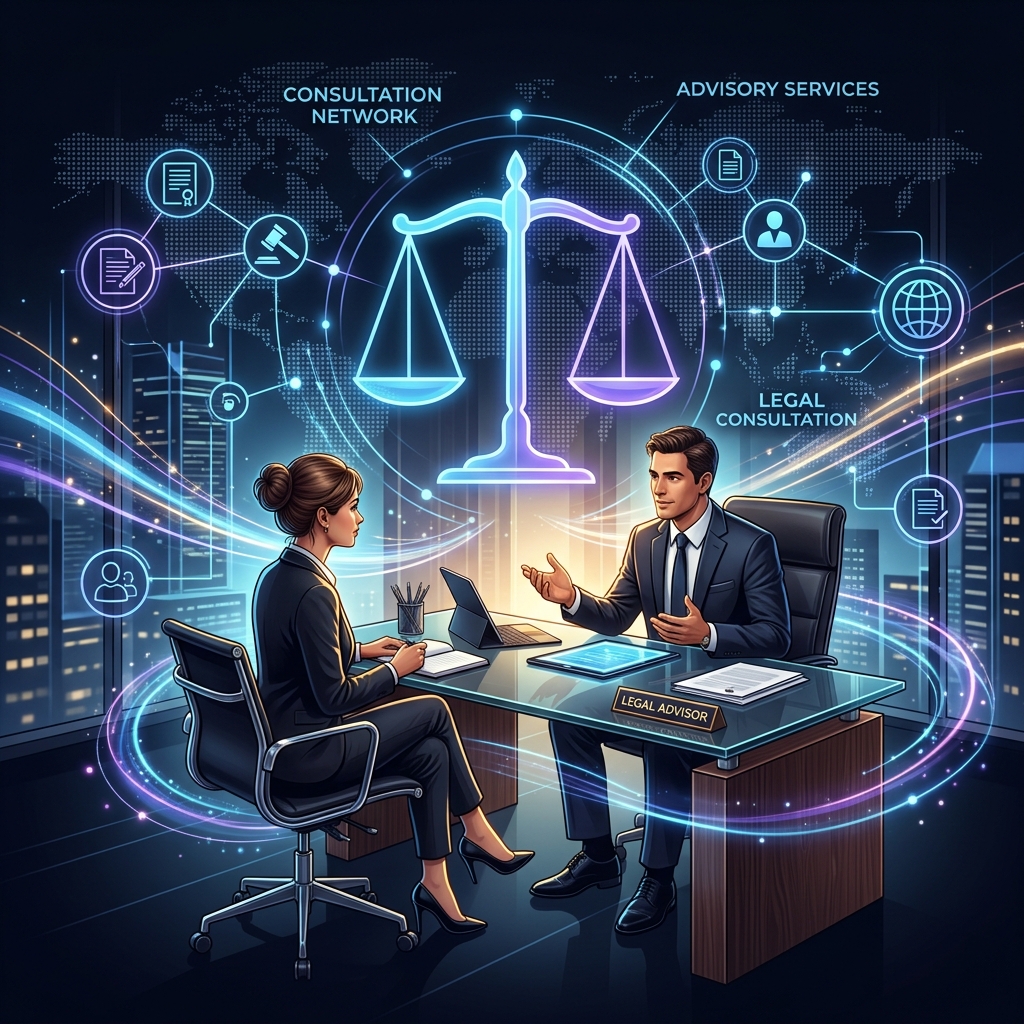 Legal Consultation Illustration